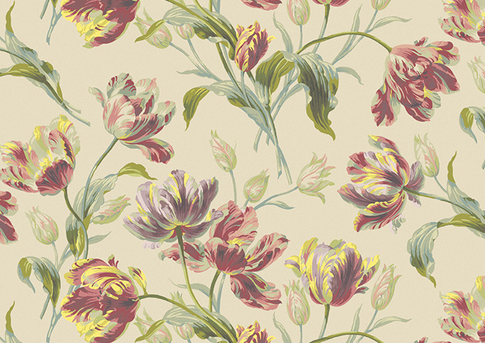 Laura Ashley Gosford, Cranberry - Roller Blind - Image 6